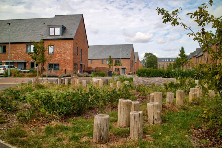 Modern housing in Havant Borough