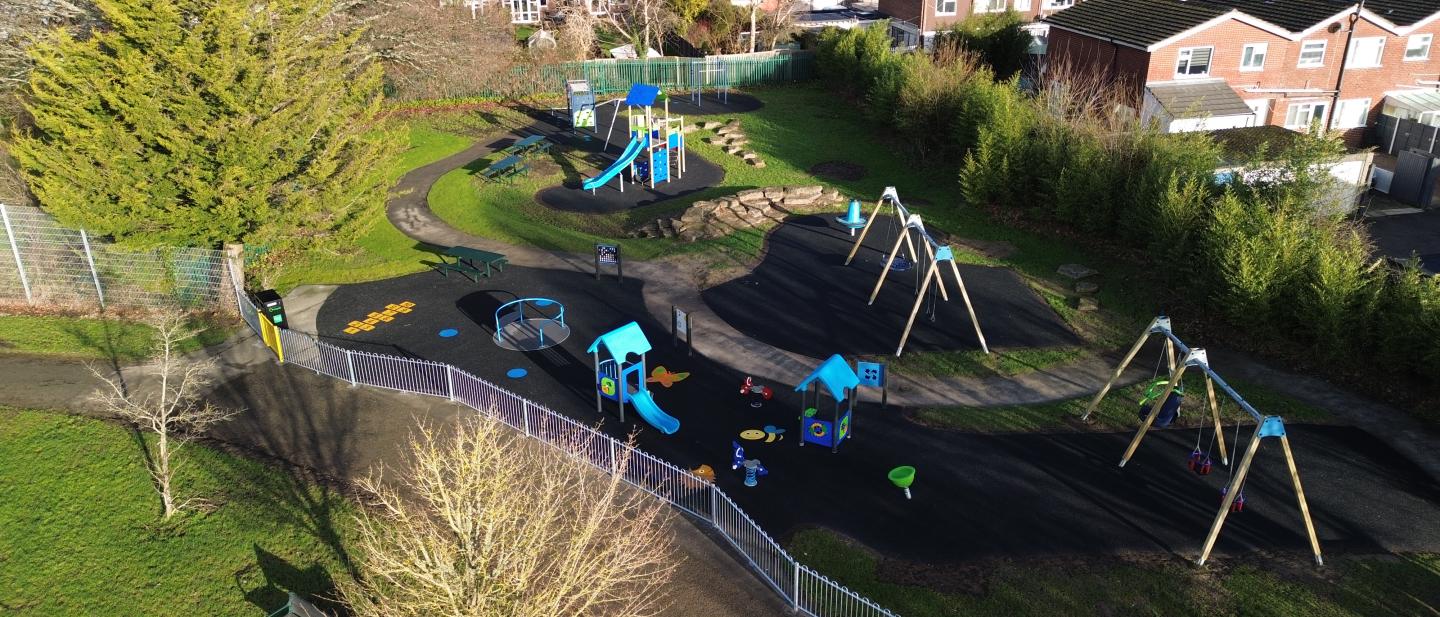 Cowplain Recreation Ground play area